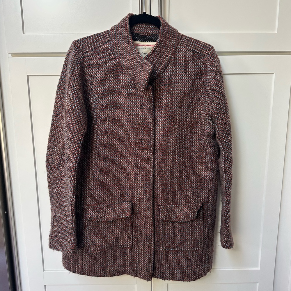 Tweed Peacoat - Cartonnier by Anthropologie size M